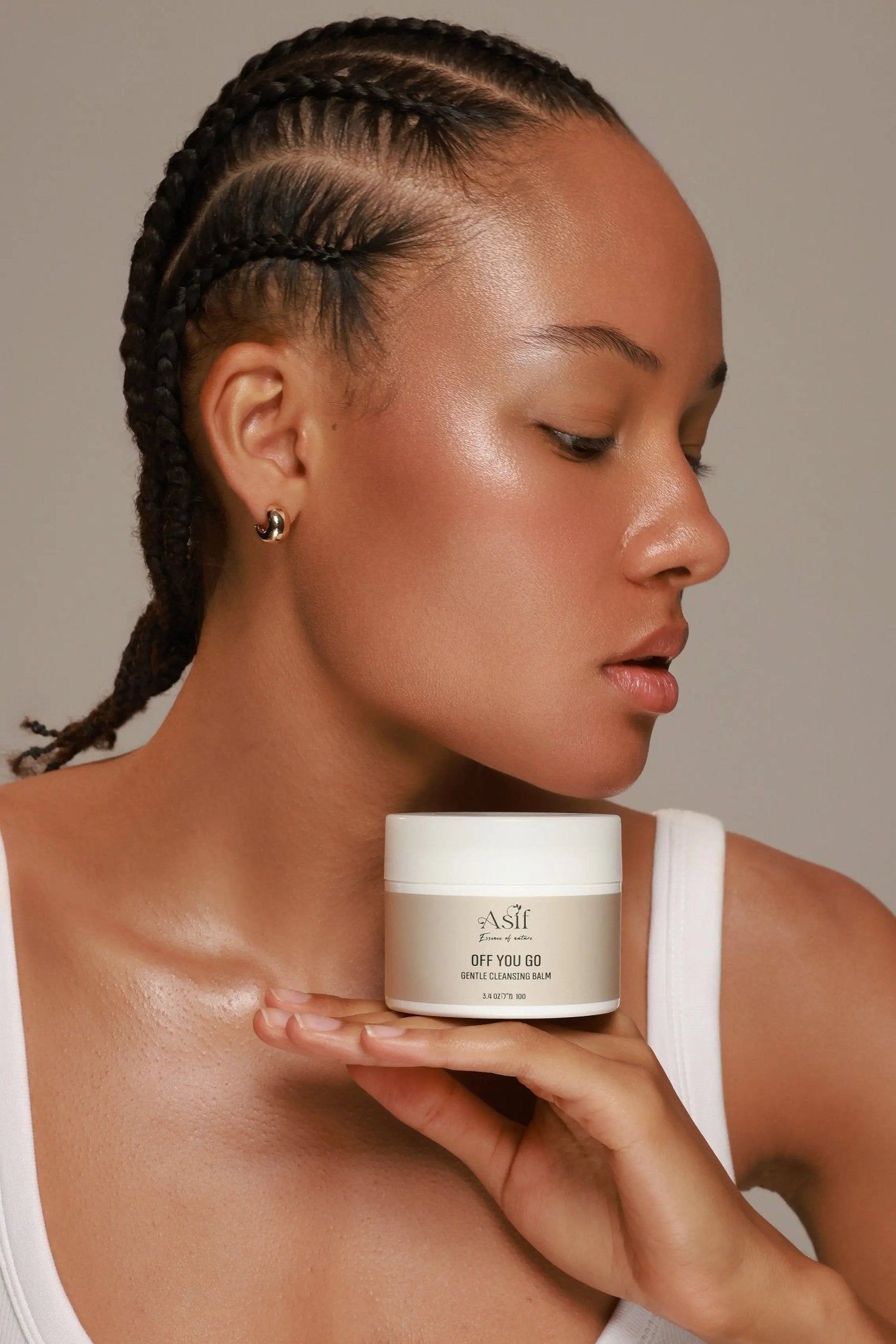 באלם מסיר איפור - OFF U GO Asif Cosmetics