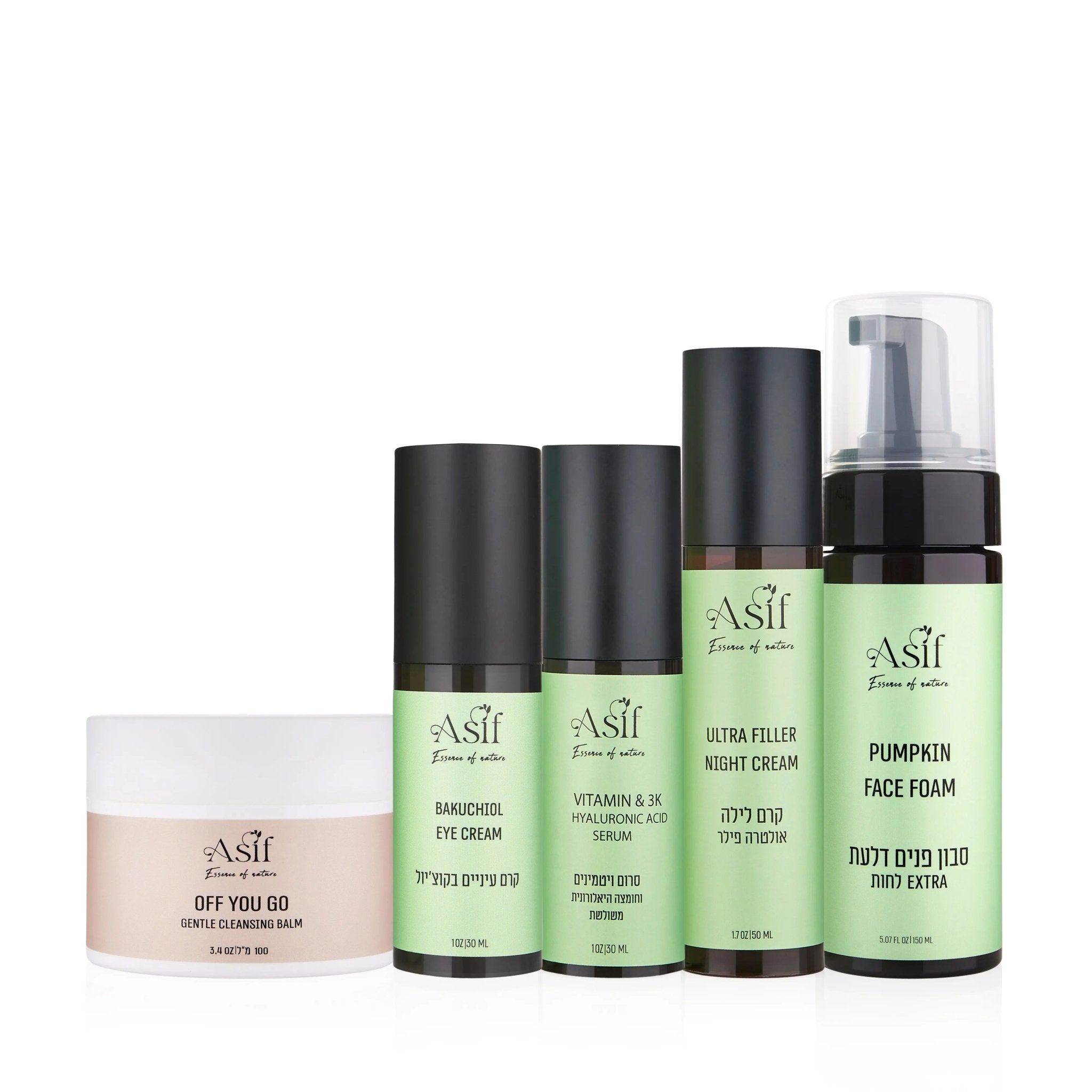 מארז נושמת לערב לעור מעורב עד יבש Asif Cosmetics